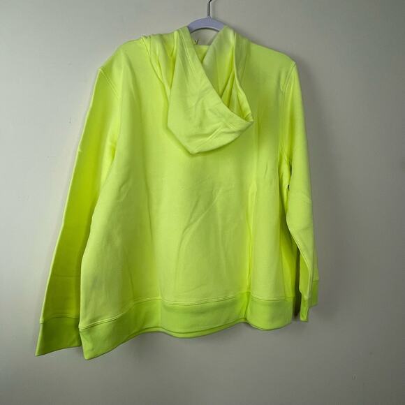 Ideology Barbell Yellow Pullover Hoodie NWT Womens Plus Size 2X - Picture 3 of 7